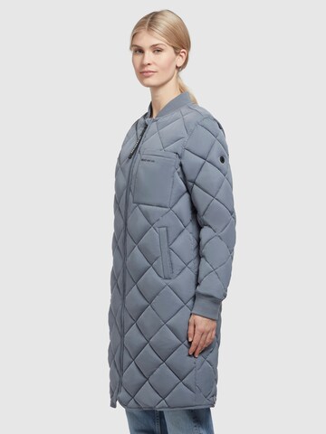 khujo Between-Seasons Coat in Blue