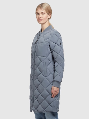 khujo Between-Seasons Coat in Blue