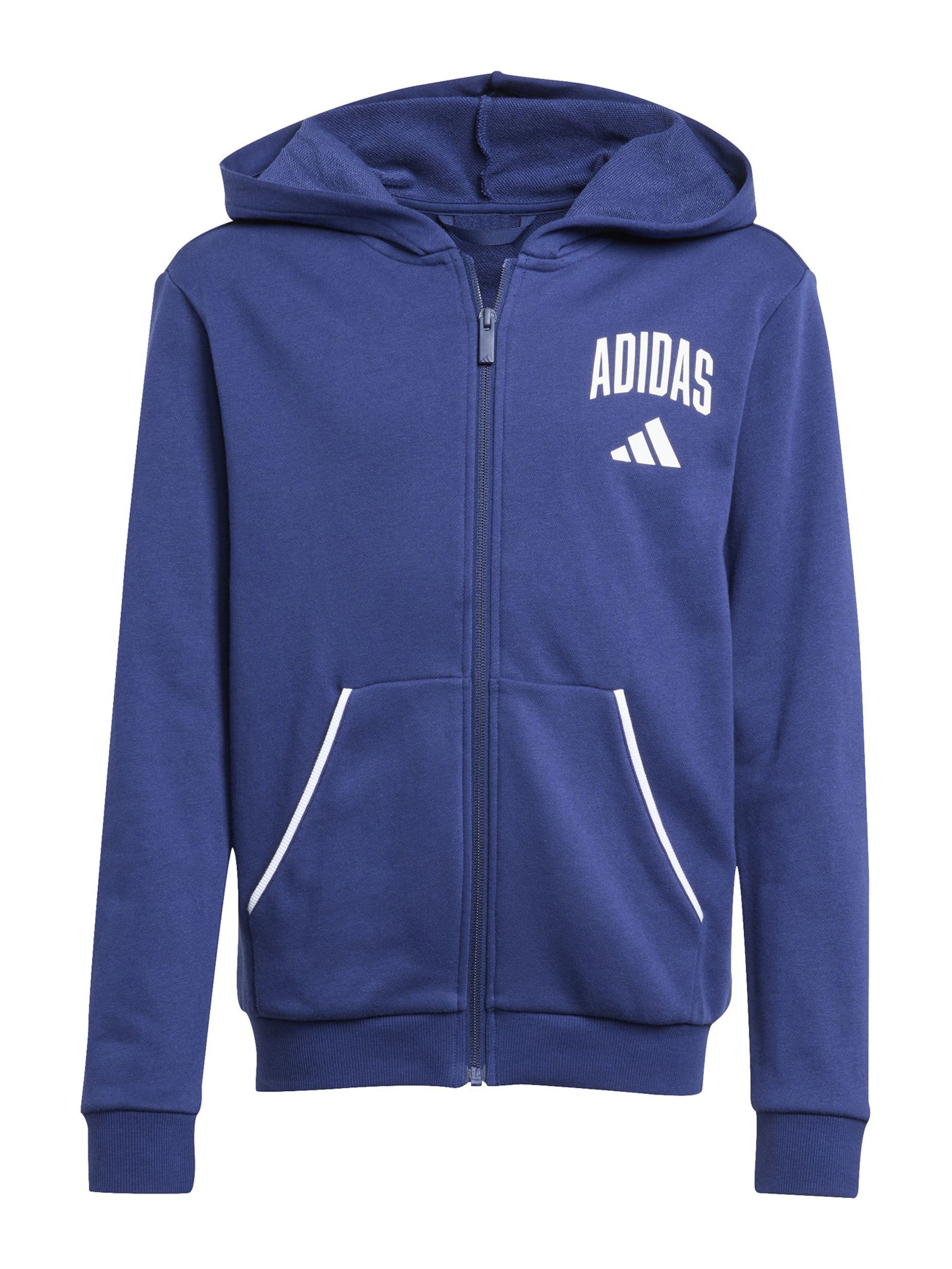 ADIDAS SPORTSWEAR Sportlik trikoojakk, värv sinine: eest vaates