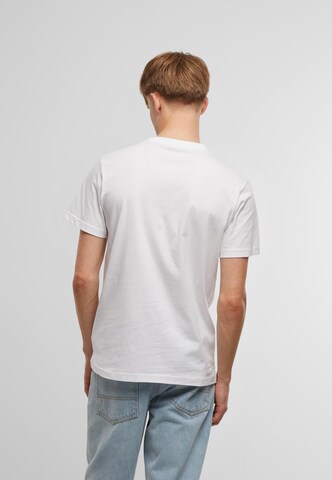 Mister Tee Shirt 'Good Vibes Drink' in White