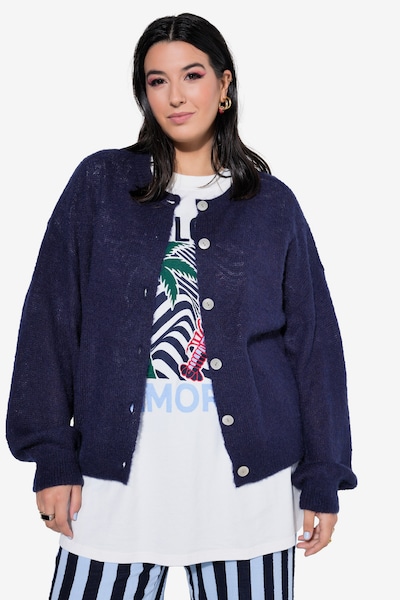 Studio Untold Knit Cardigan in marine blue, Item view