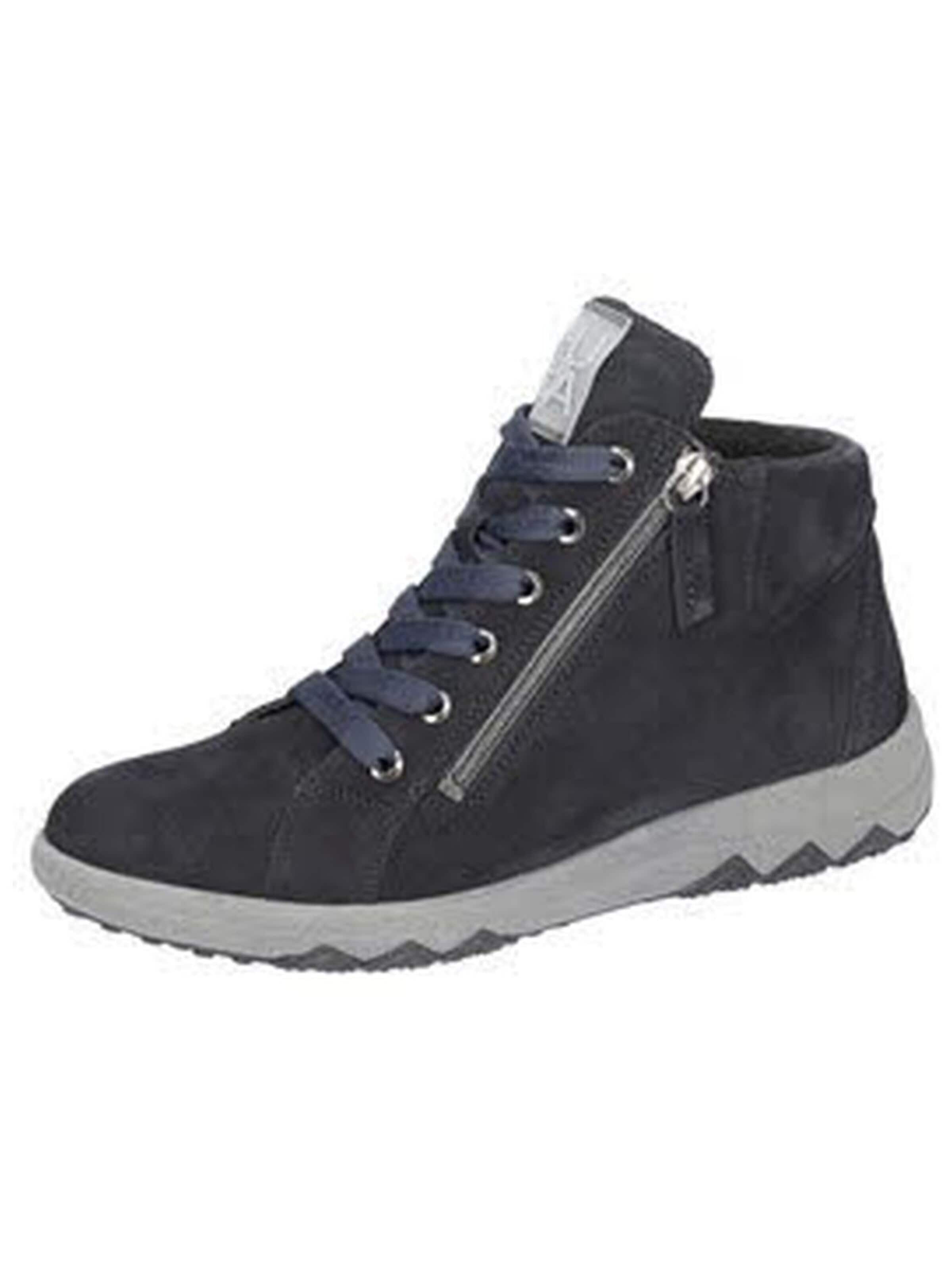 Boots 'Winterstiefel Damen 961801 200 021 Echtleder in blau' WALDLÄUFER en bleu : devant