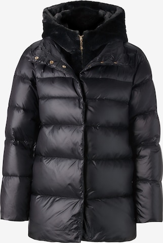 Rich & Royal Winter Jacket in Black: front