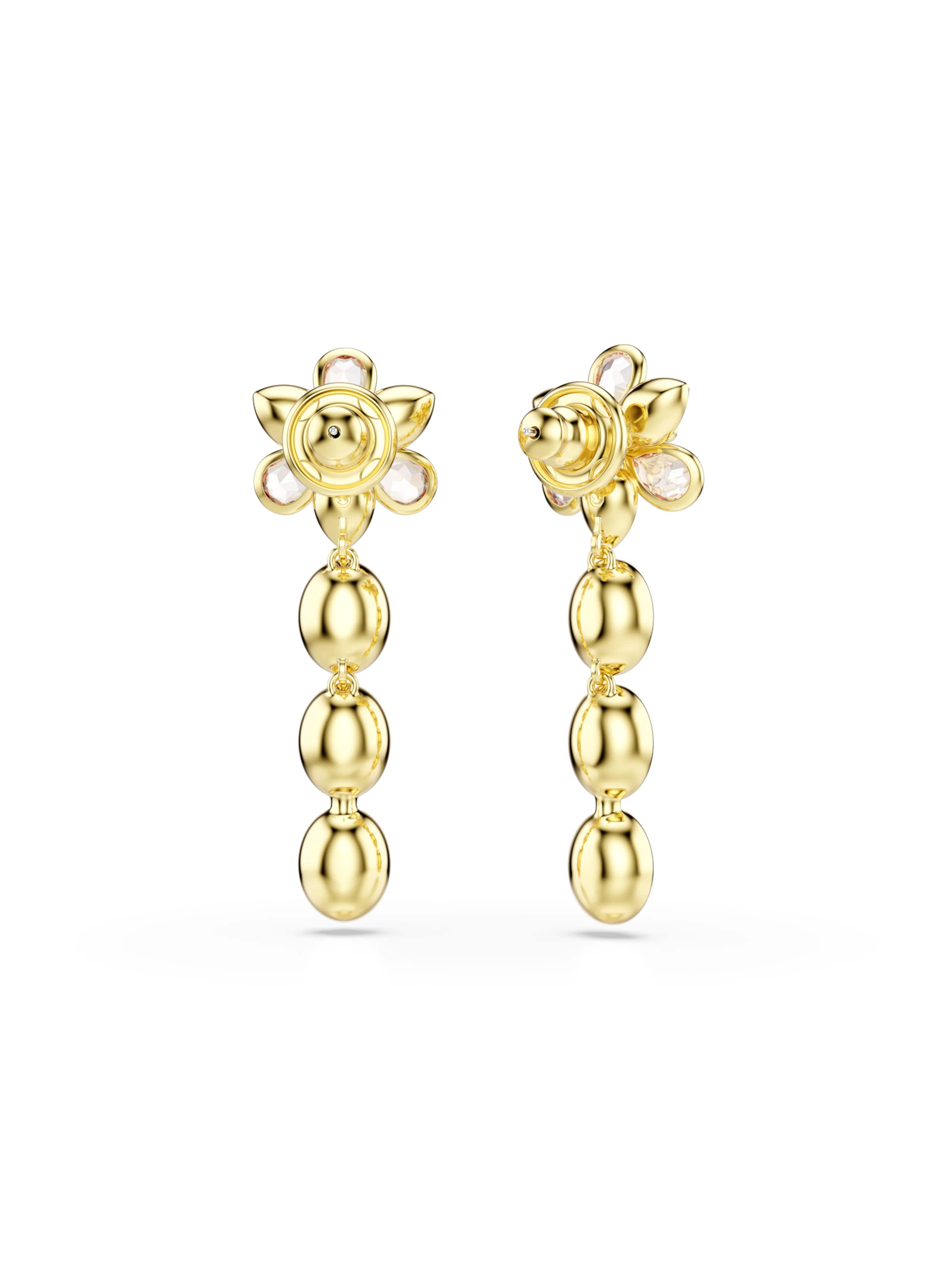 Boucles d'oreilles 'Idyllia' Swarovski en or