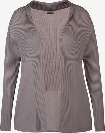 ze-ze Gebreid vest 'Florian 723' in Beige: voorkant