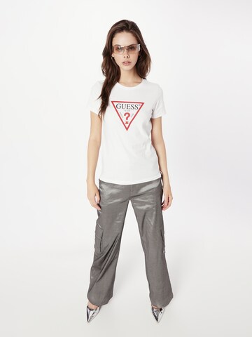 GUESS T-shirt i vit