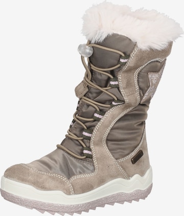 Bama Boots in Beige: front