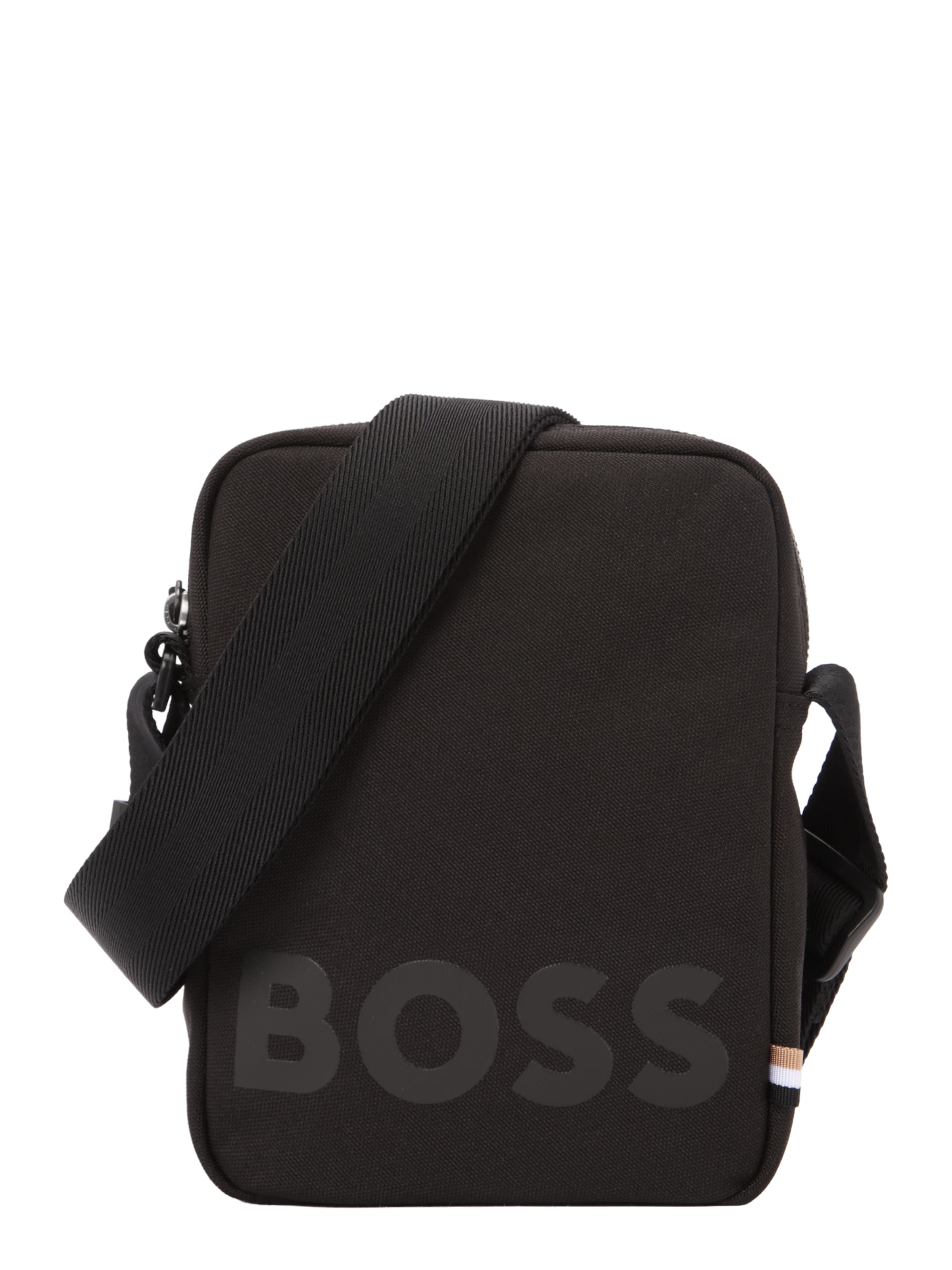 BOSS Чанта за през рамо тип преметка 'Pixel' в черно: отпред