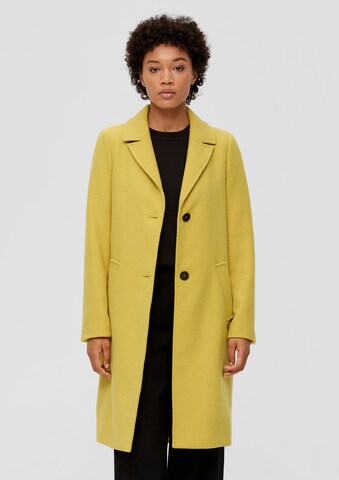 Manteau mi-saison s.Oliver en jaune : devant