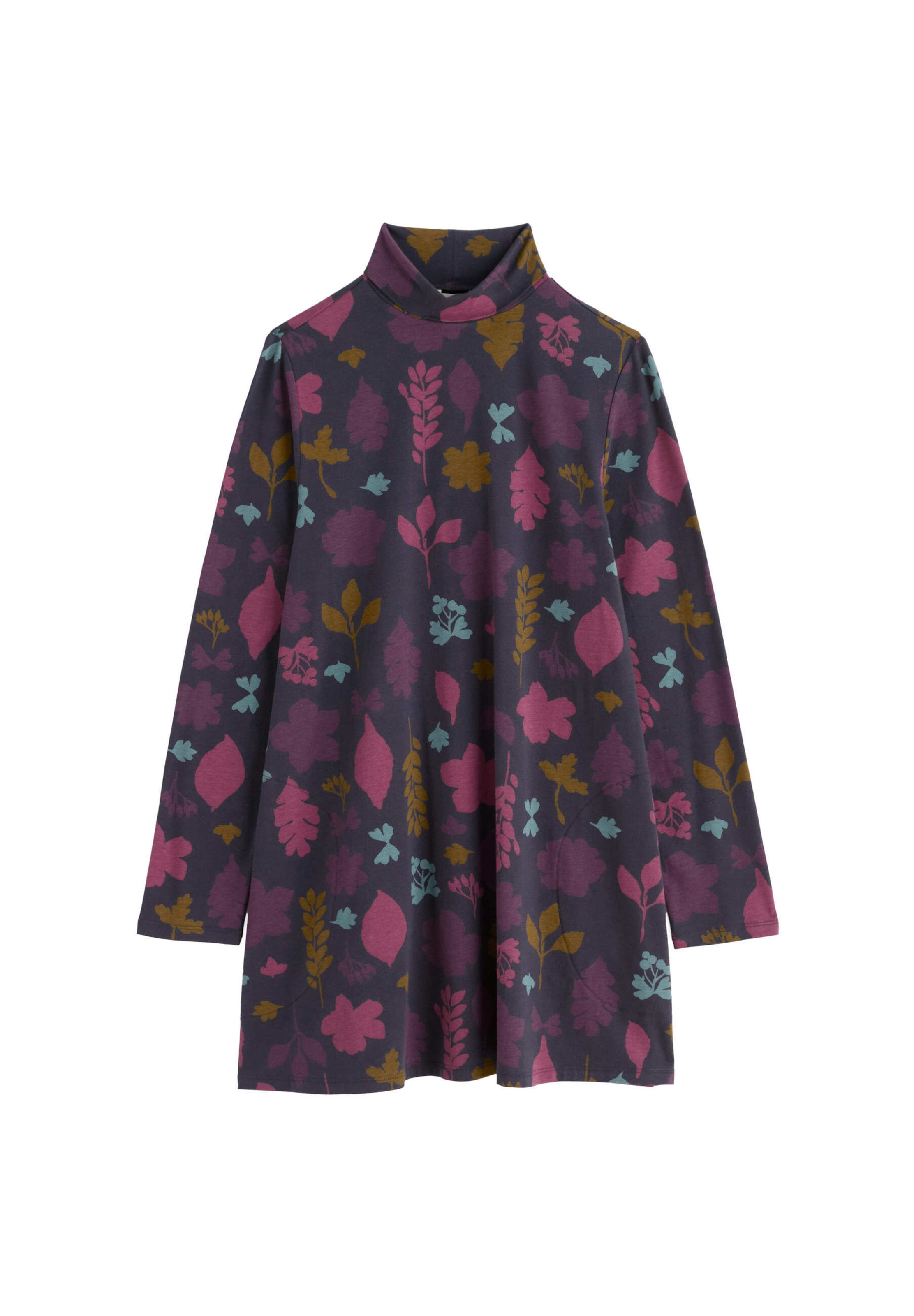 Seasalt Cornwall Shirt 'Grass Kelp' in Lila: voorkant