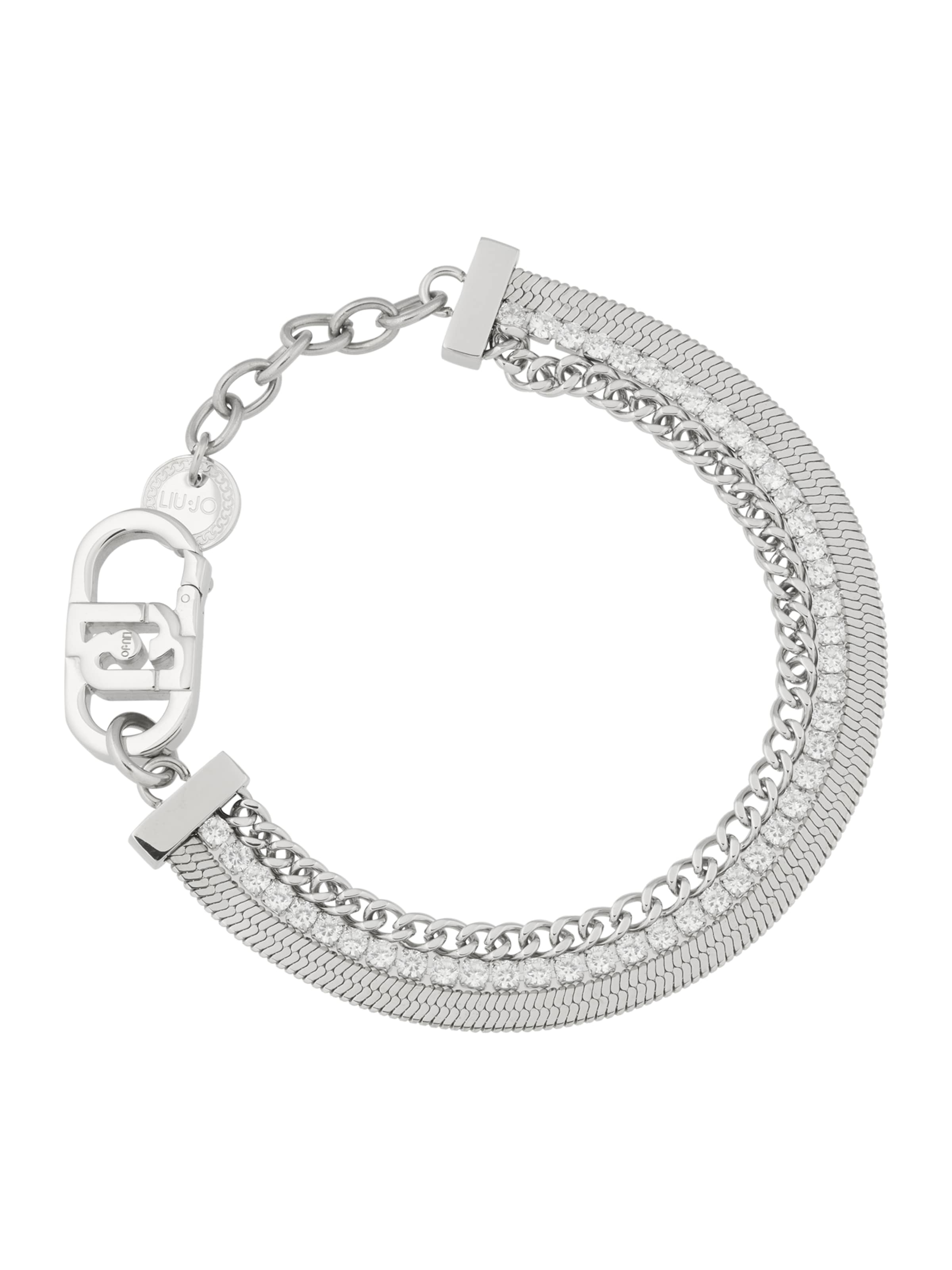 Liu Jo Βραχιόλι σε ασημί: μπροστά