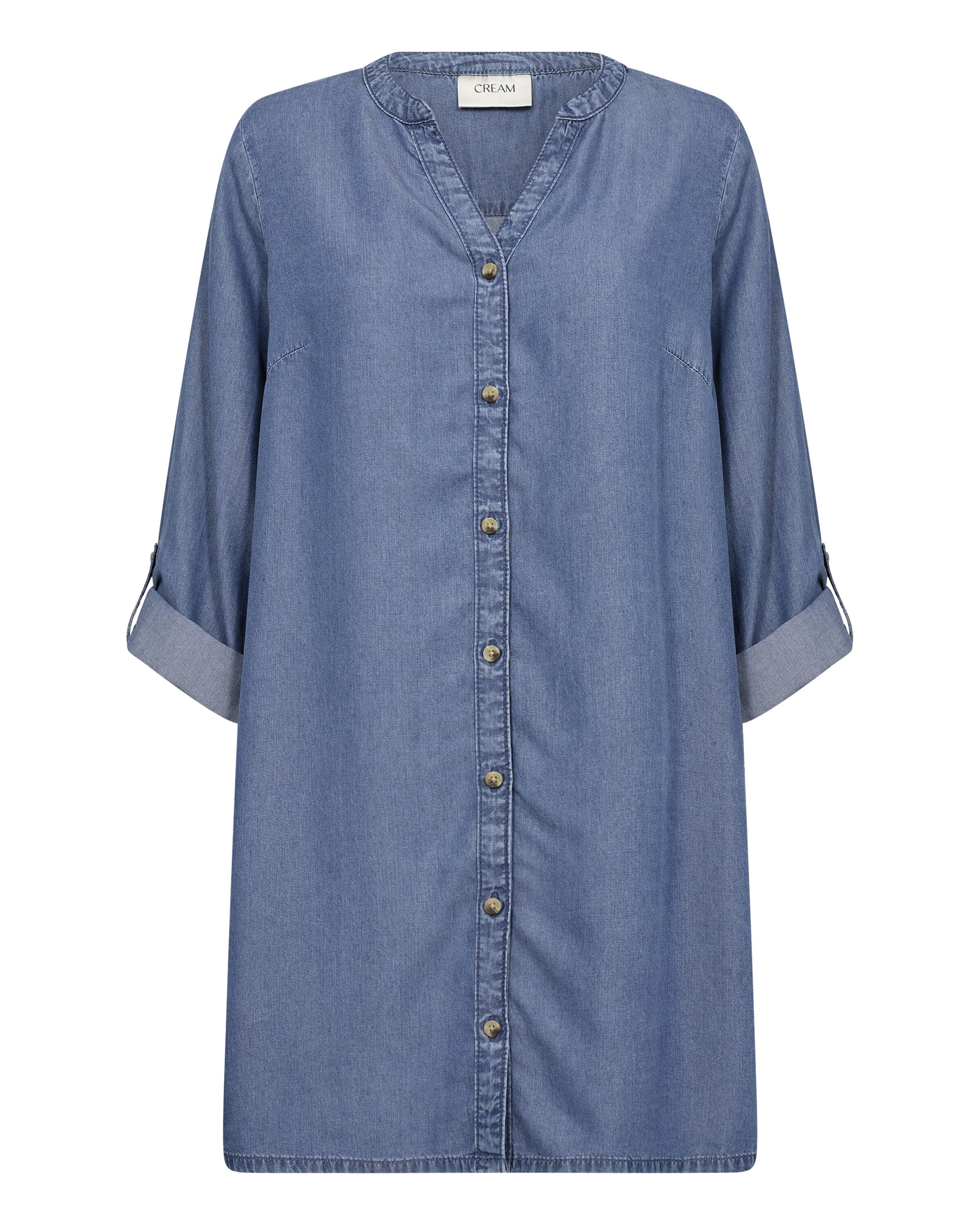 Cream Blusekjole 'Molly' i blå: forside