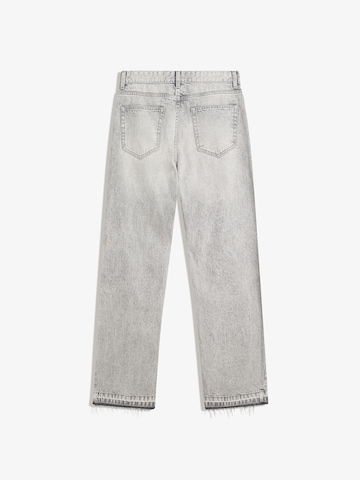 Bershka Flared Jeans in Grey