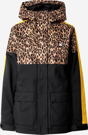 DC Shoes Outdoor Jacket 'CRUISER' in Brown / Yellow / Black, Item view