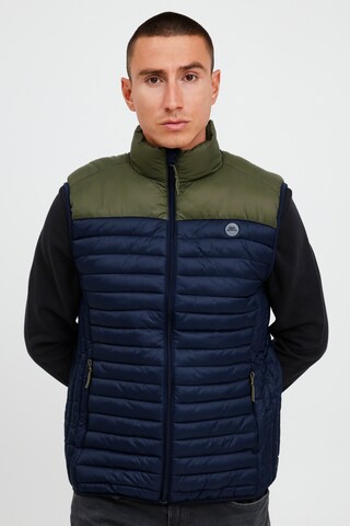 BLEND Bodywarmer 'KALIKO' in Blauw: voorkant