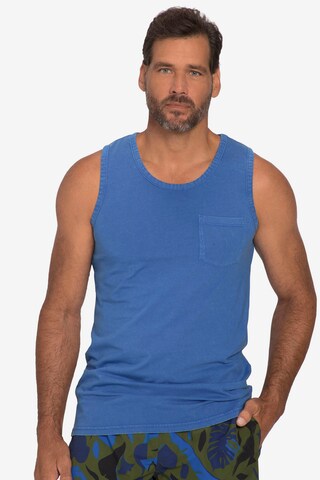 T-Shirt JP1880 en bleu : devant