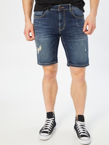 Clean Cut Copenhagen Regular Jeans 'Chris' in Blauw: voorkant