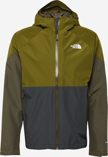 THE NORTH FACE Куртка в спортивном стиле 'LIGHNING' в Базальтовый серый / Оливково-зеленый / Темно-зеленый, Обзор товара
