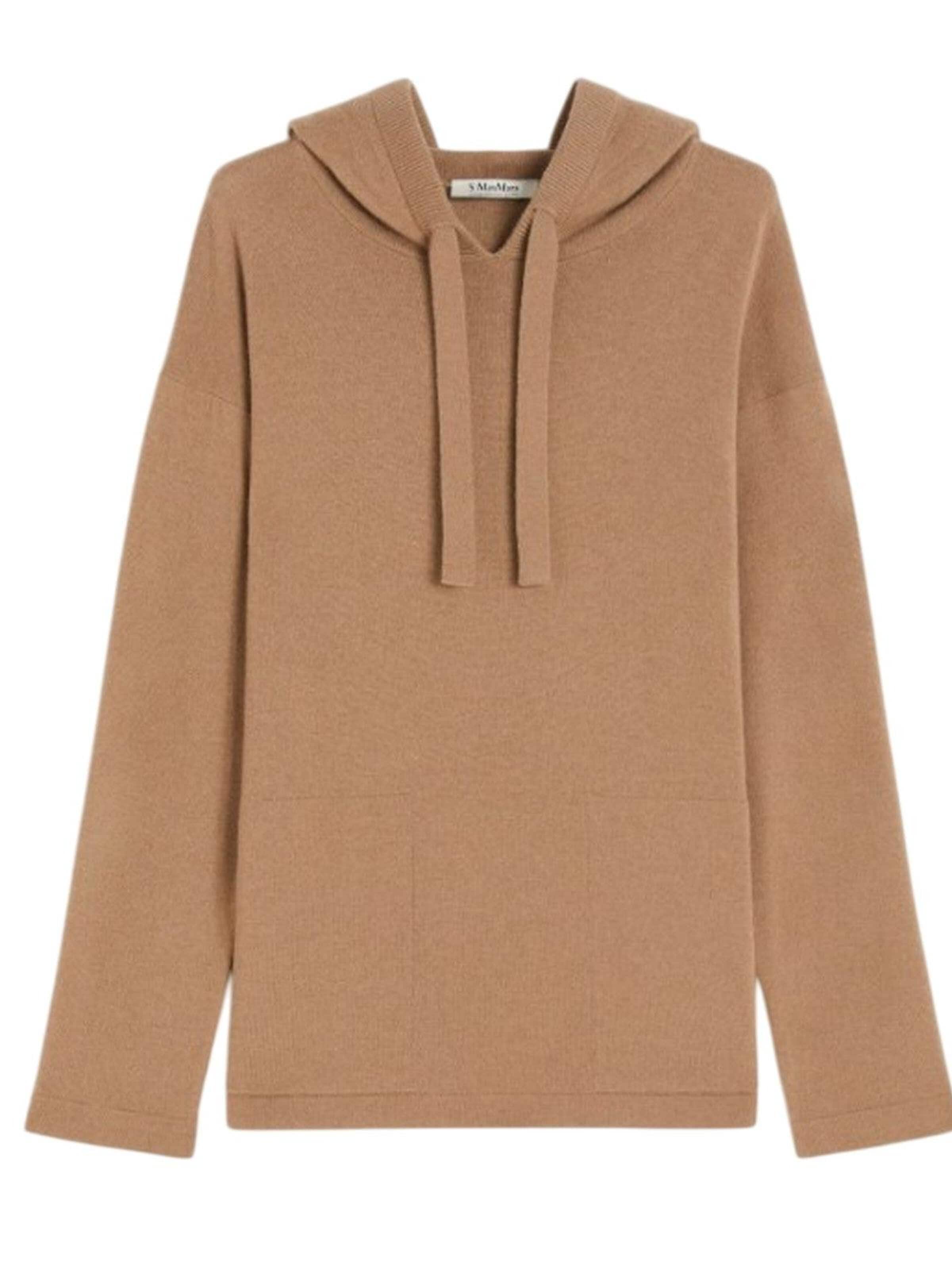 Max Mara Sweatshirt in Beige: front