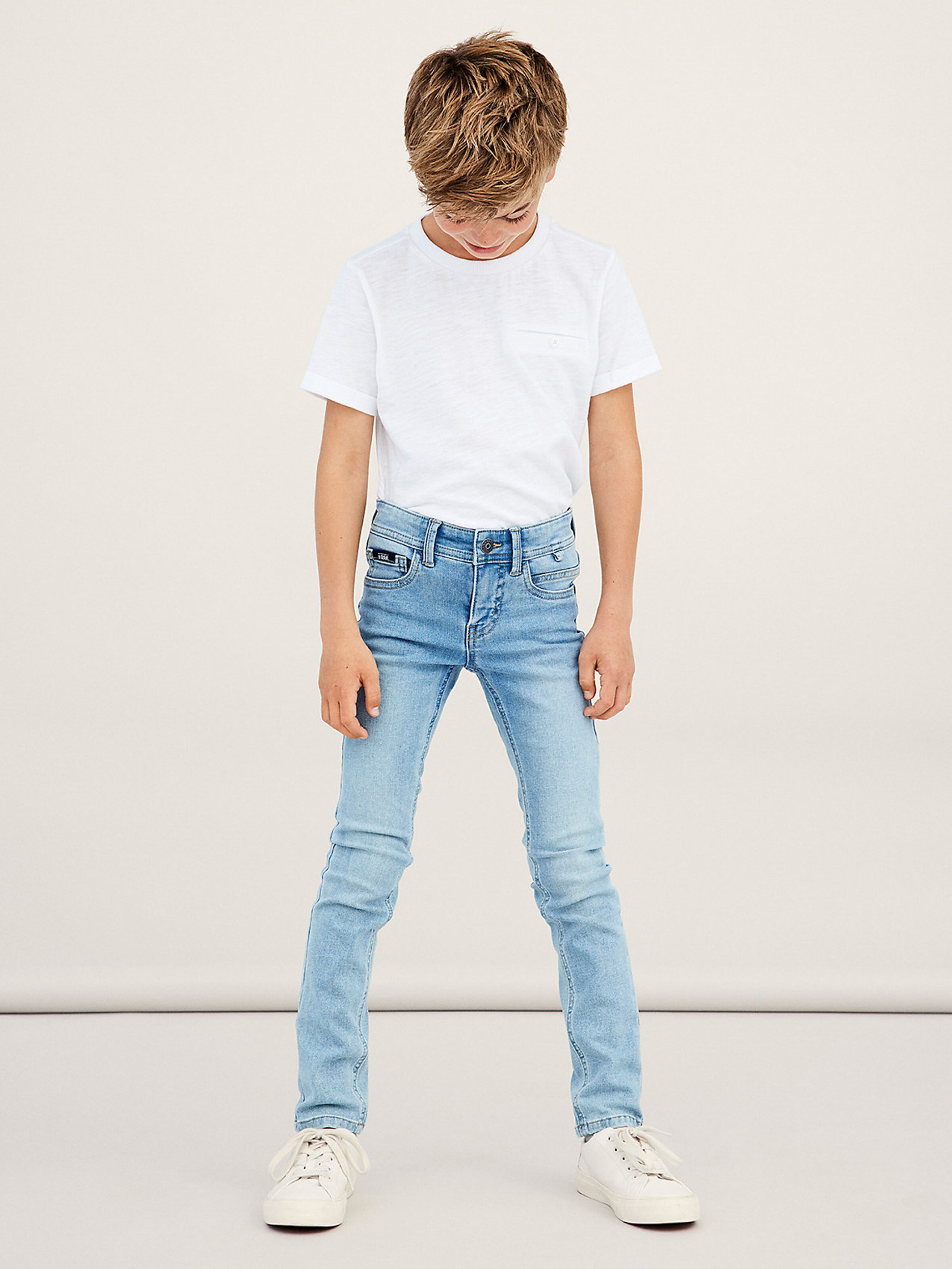 Kinder Teens (Gr. 140-176) NAME IT Jeans 'Pete' in Blau - KT76420