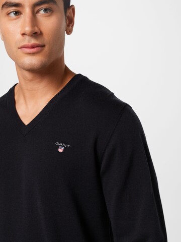 Pullover 'Classic' di GANT in nero