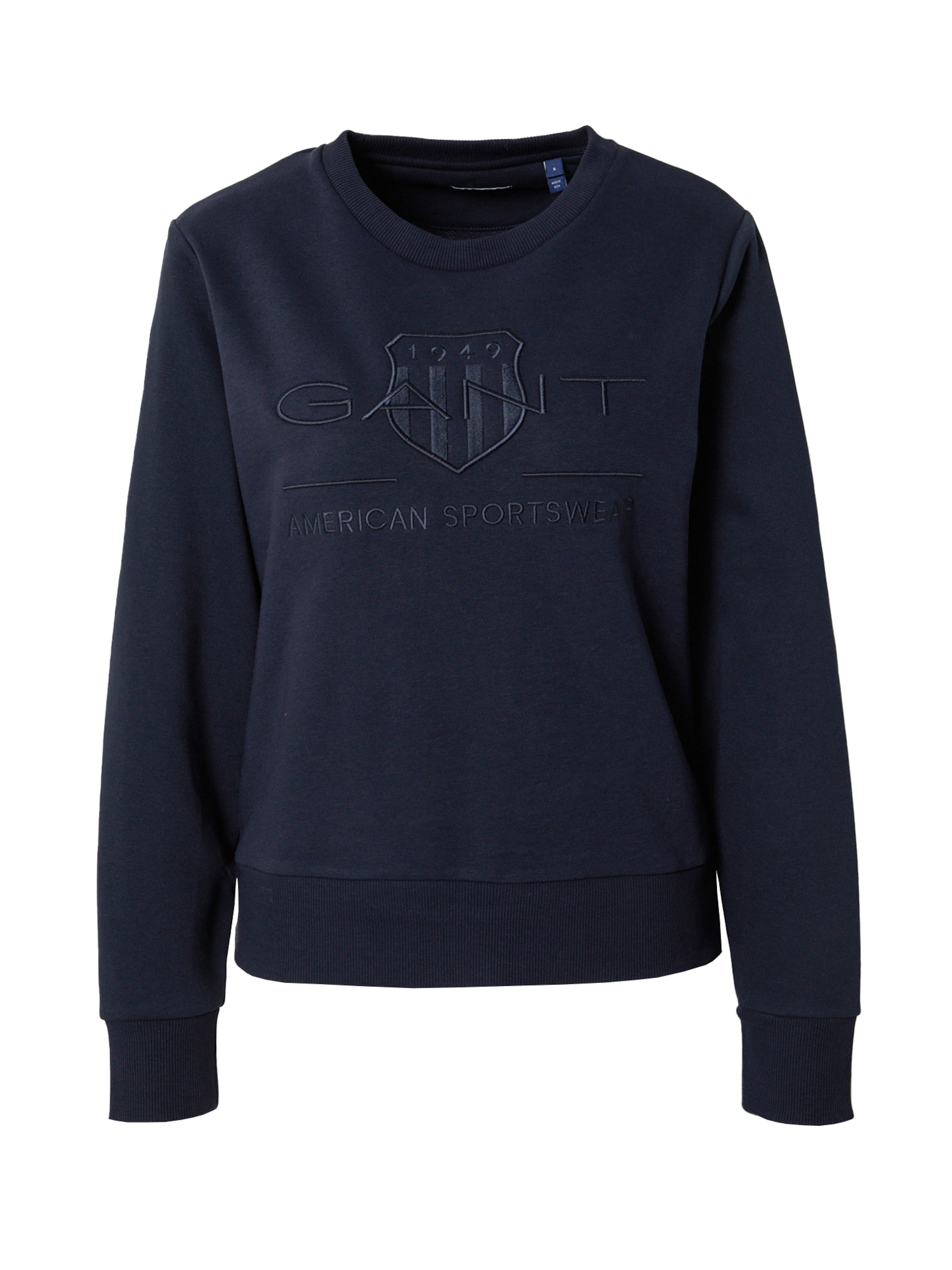 GANT Sweatshirt in Blauw: voorkant