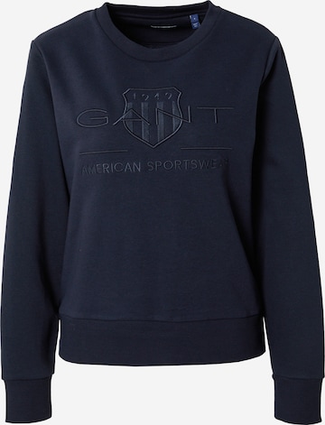 GANT Sweatshirt in Blue: front