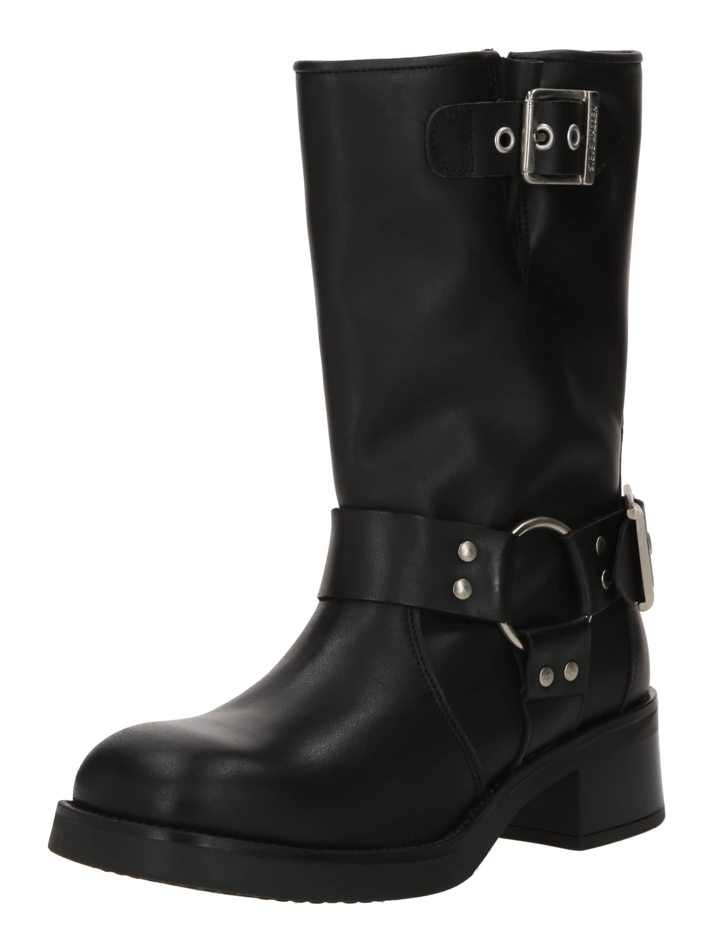 STEVE MADDEN Boots 'Blessing' in Black: front