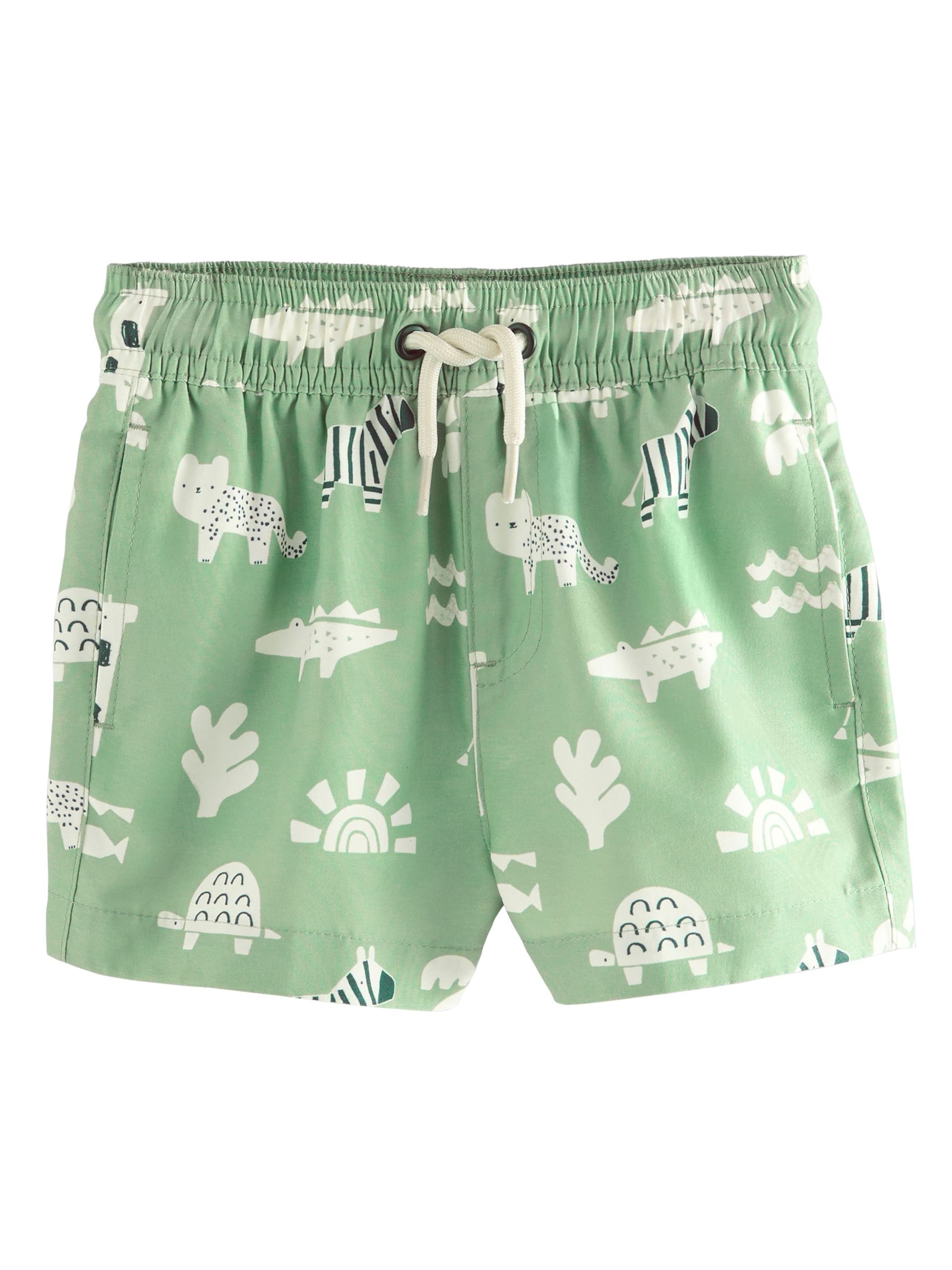 Next Badeshorts i grøn: forside