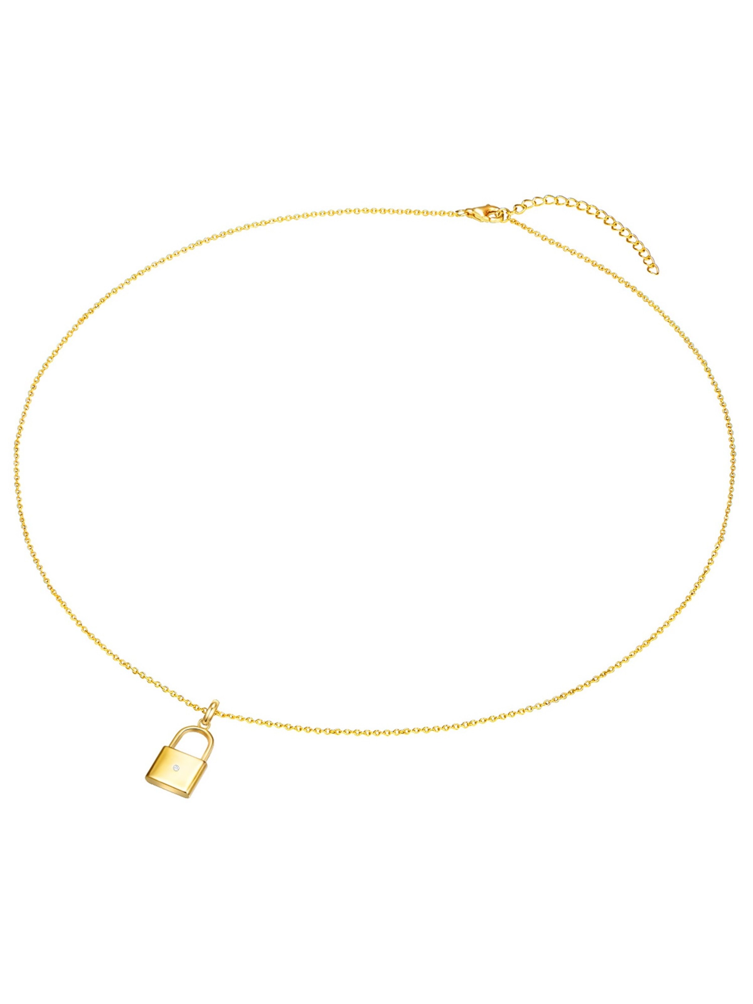 Lulu & Jane - Cadena en oro: frente