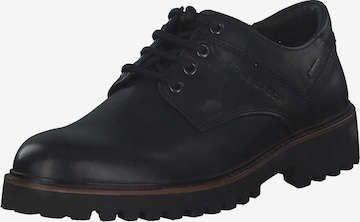 Pius Gabor Lace-Up Shoes in Black: front