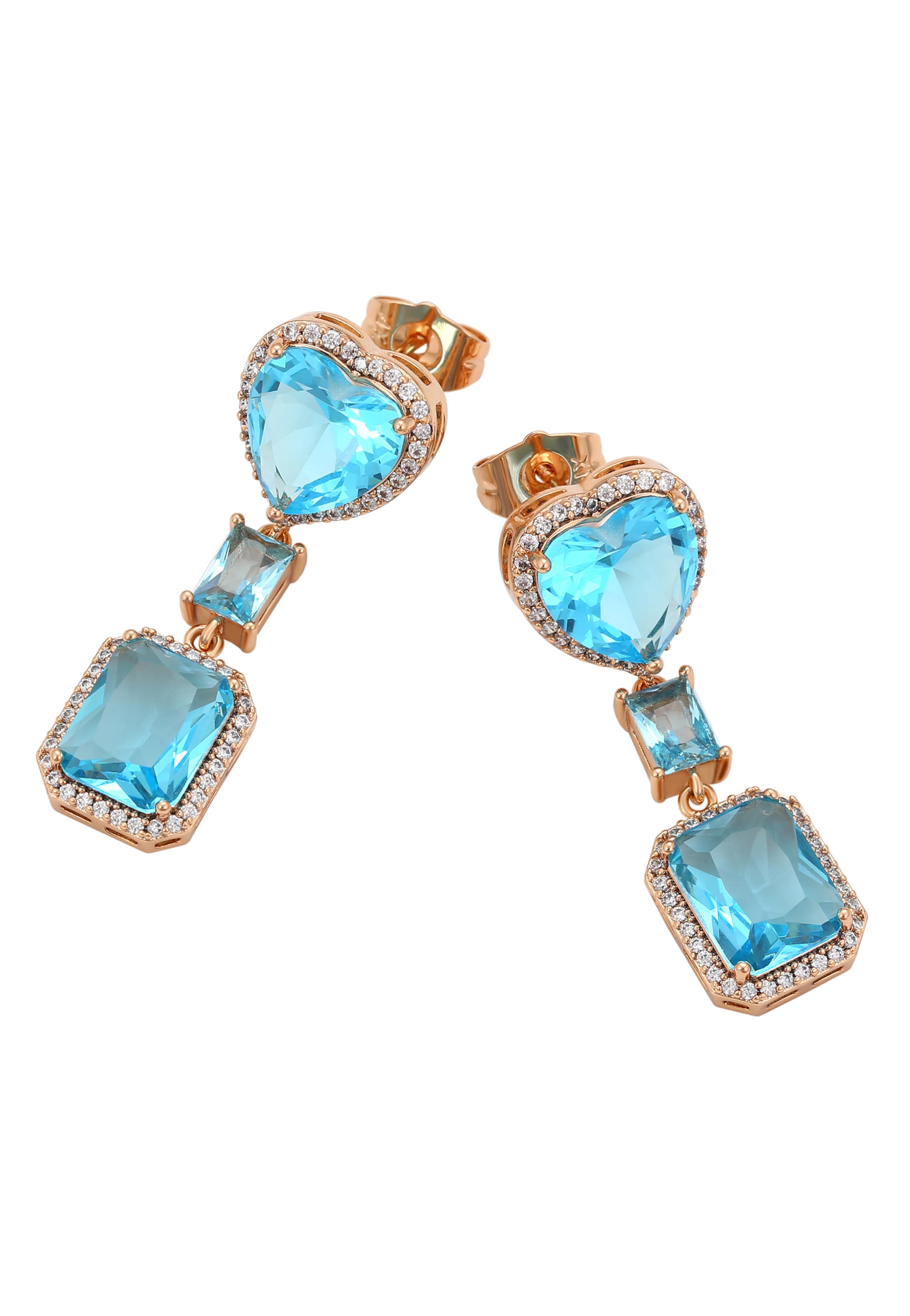 Gaya Oorbellen in Blauw