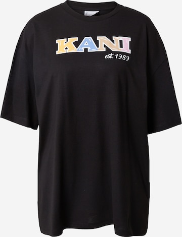 T-shirt Karl Kani en noir : devant