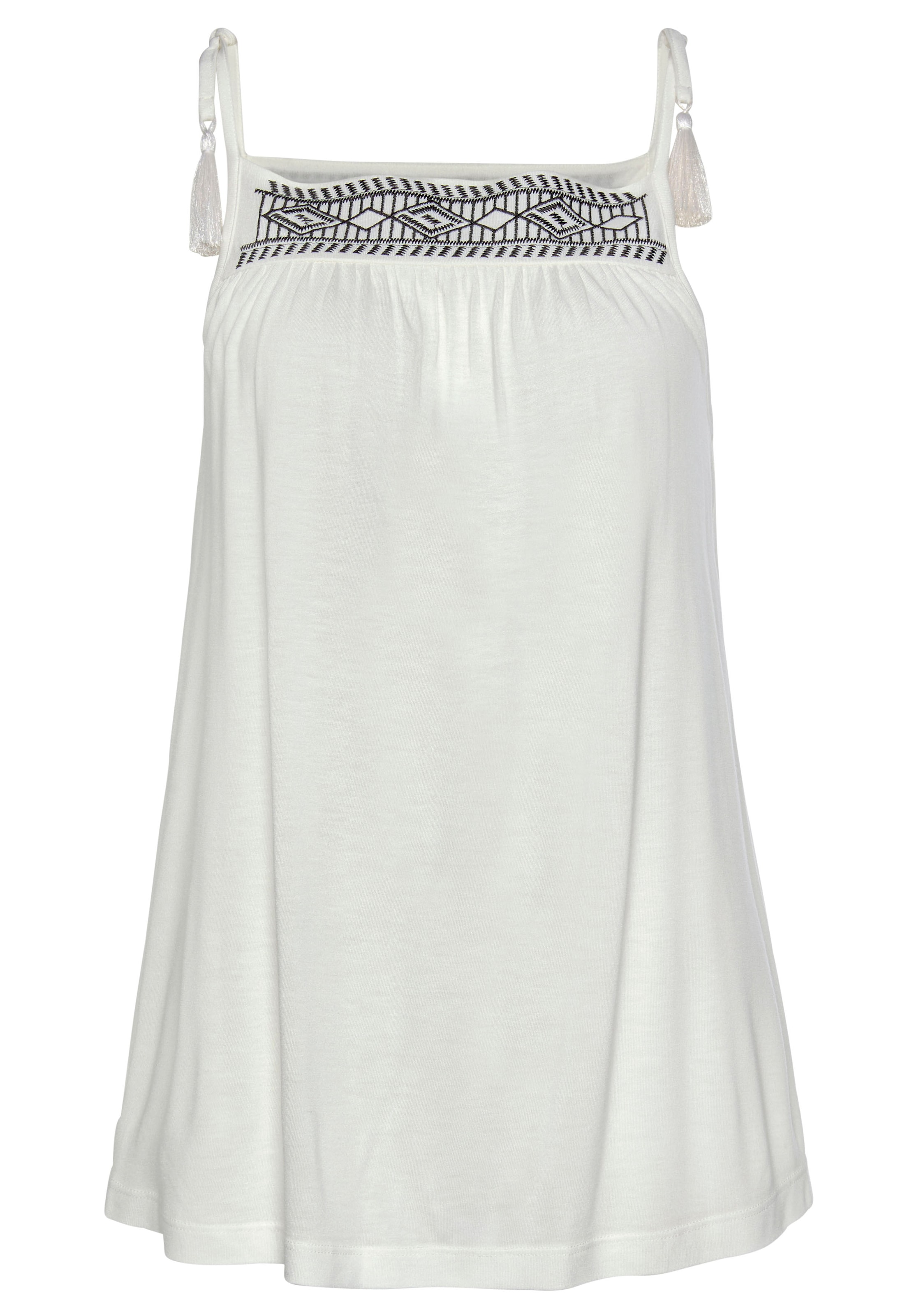 LASCANA Top – bílá: přední strana