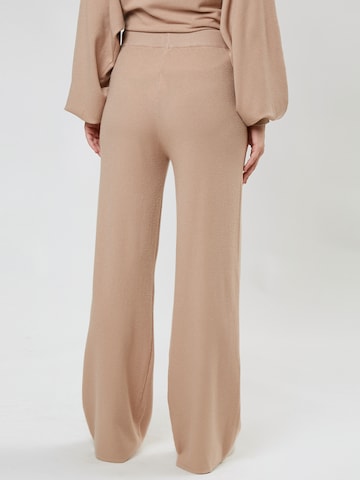 Wide Leg Pantalon Influencer en beige