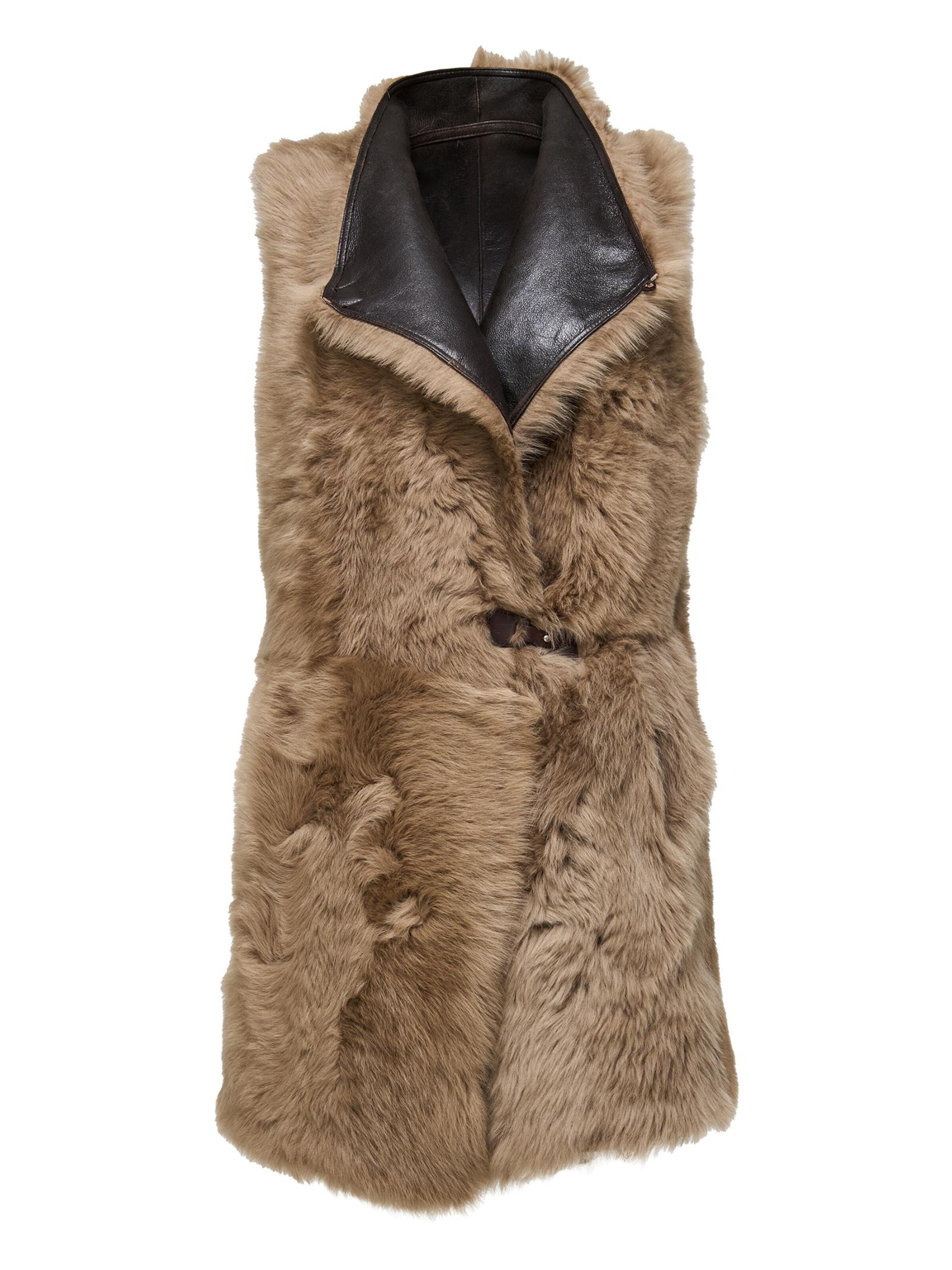 V S P Vest 'Siena' in Brown: front
