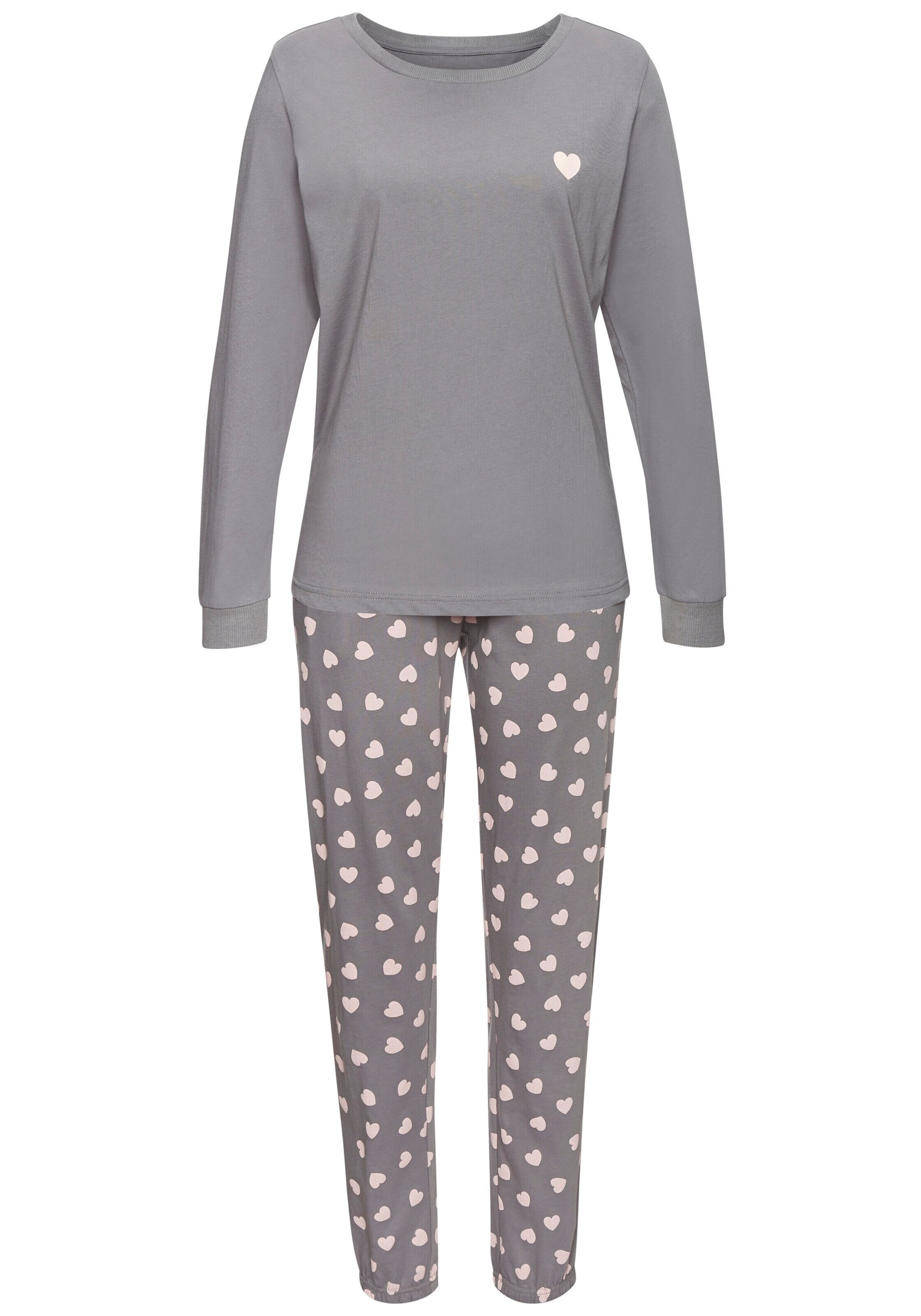 VIVANCE Pajama in Grey: front