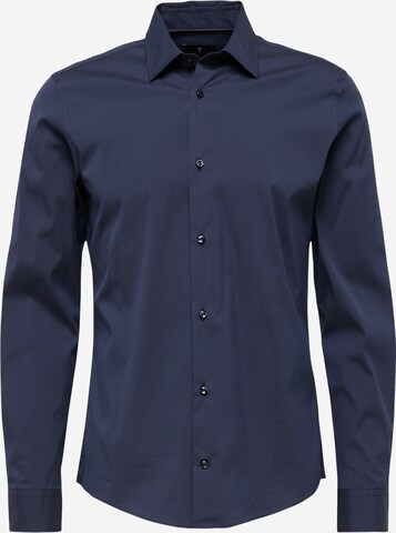 JOOP! Button Up Shirt 'Pit' in Blue: front