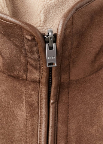 MANGO MAN Between-Season Jacket 'Viggo' in Brown