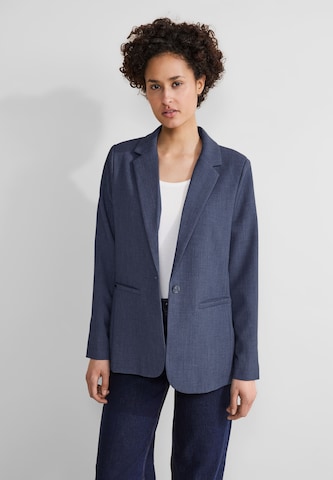 STREET ONE Blazer in Blue: front