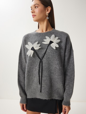 Happiness İstanbul Πουλόβερ σε γκρι