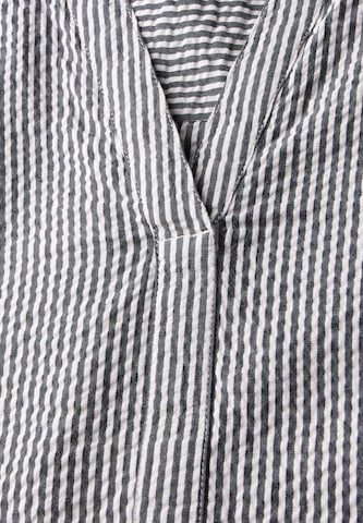 CECIL Blouse 'Seersucker' in Blue