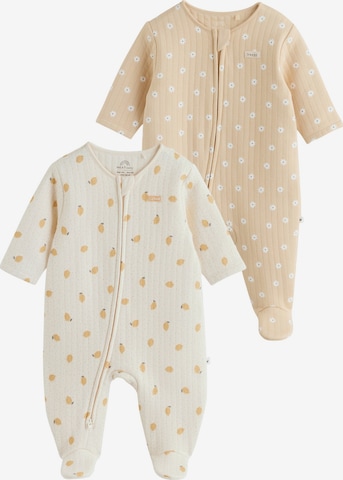 Next Schlafanzug in Beige: Vorderseite