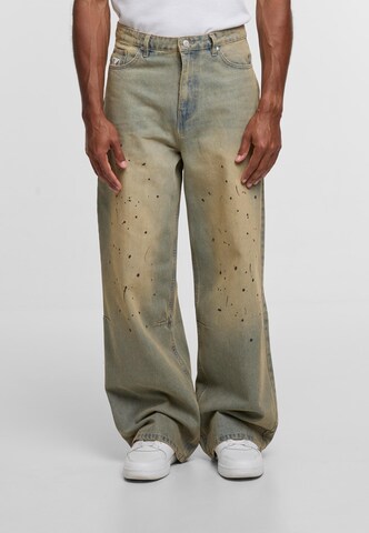 Baggy Jean Karl Kani en bleu : devant