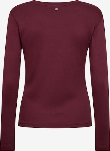 T-shirt MOS MOSH en rouge : devant