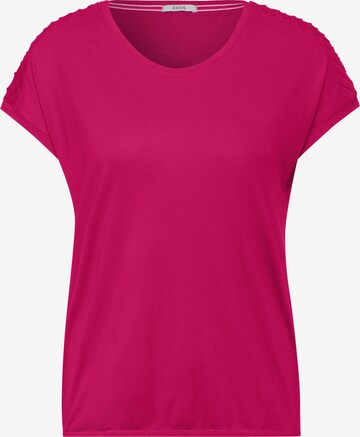 CECIL Shirt in Roze: voorkant