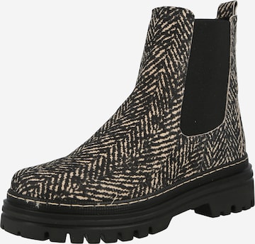 GABOR Chelsea boots in Beige: voorkant