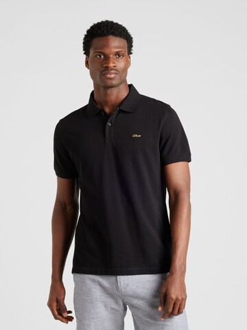 s.Oliver Shirt in Black: front