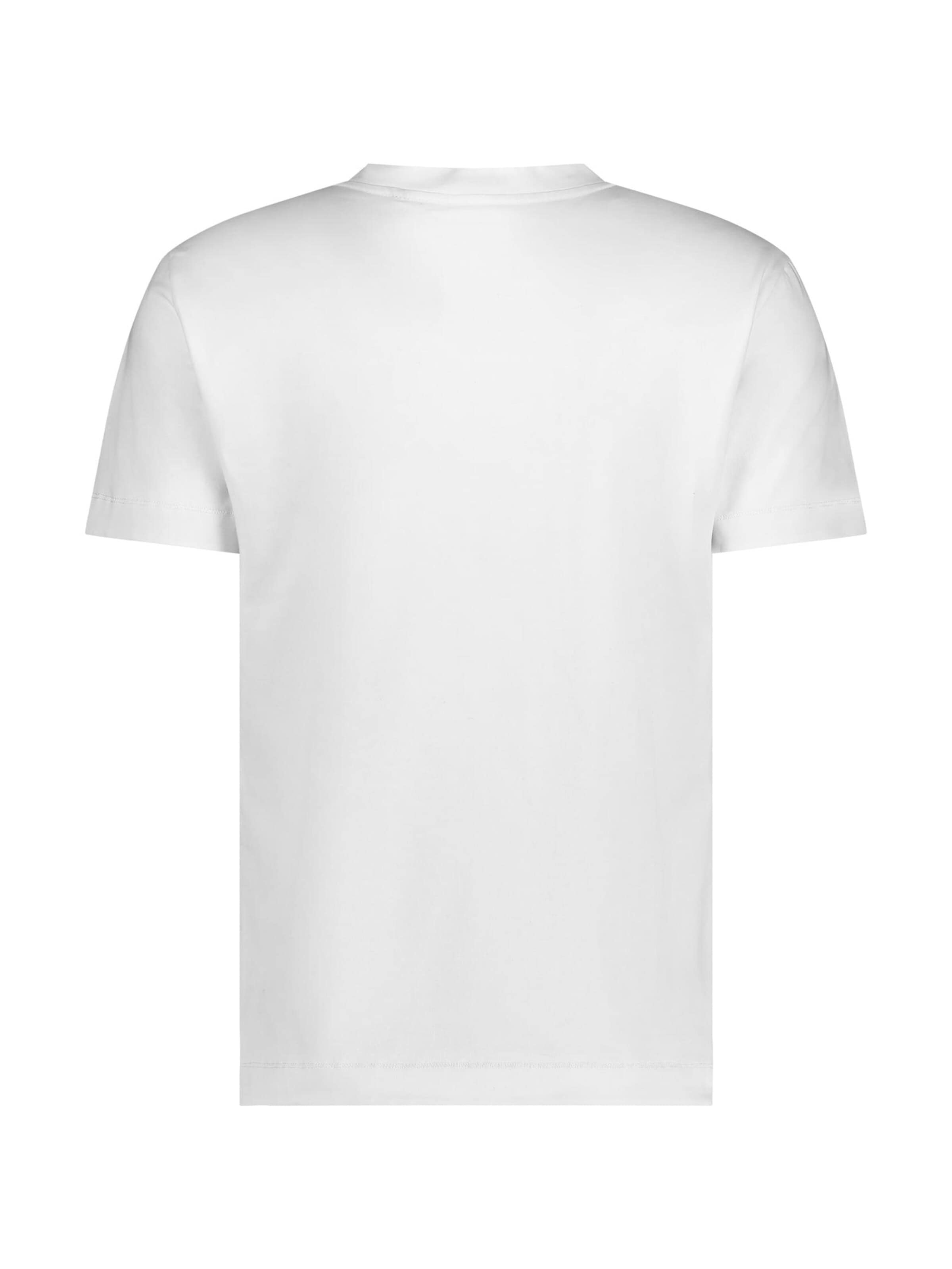 Maglietta 'KEANU' di SUPERREBEL® GEAR in bianco