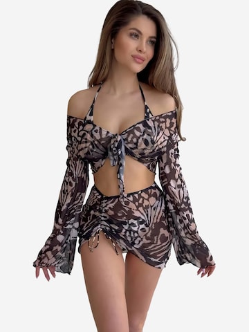Magicshe Bikini in Braun: Vorderseite